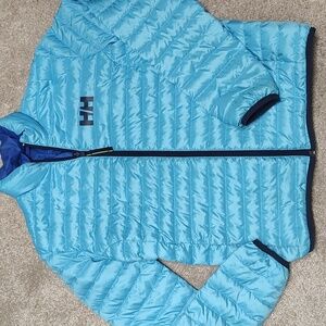 Youth helly Hansen 100% duck down and feather lightweight jacket